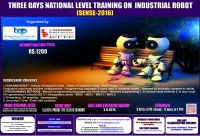 Three Days National Level Training On Industrial Robot (SENSE 2016)